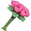 1:12 Scale Dollhouse Miniature Resin Roses, Artificial Mini Flowers for