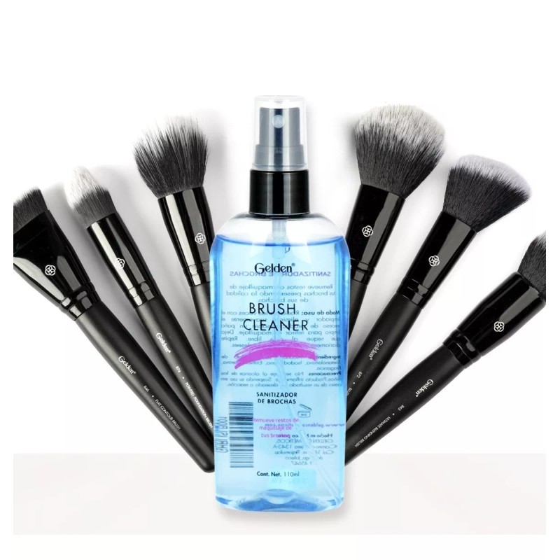 Gelden Sanitizador Y Limpiador De Brochas 110 Ml - 2