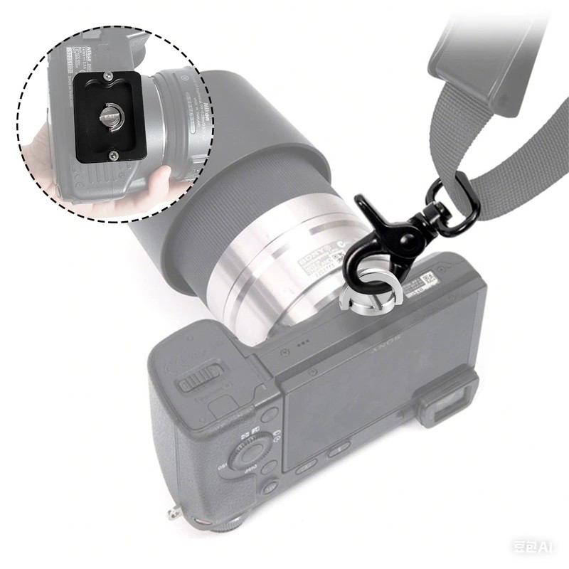 5 Pieces 1/4 Inch Camera Mounting Screw, Tripod Quick Release