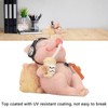 Pig Statue Mini Funny Casual Musical Resin Pig Art Figurine