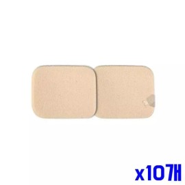 53x43mm x10개 스폰지 부드러운 메이크업 사각분첩 2P 53x43mm x10 Soft Makeup Sponge Square Pads 2P