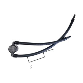 J&L Oil Separator Co. 3.0 Oil Separator Compatible with 2011-2025 Durango 5.7/2011-2021 Grand Cherokee 5.7 Passenger side (Black)