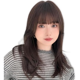 Brightlara hf1965-CR Wig, Long Layer, Wolf Ladies, Long Hair, Natural Full Wig, Wig