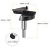 sourcing map Forstner Drill Bit 73mm (2-7/8") Tungsten Carbide Wood