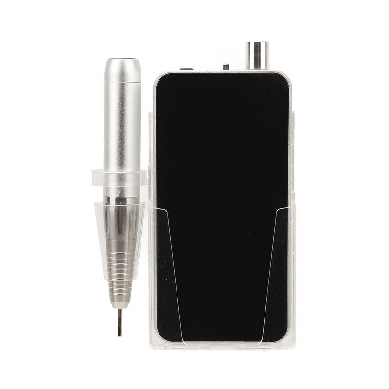 Rechargeable Manicure File 0 To 35000rpm Large Screen Display Electric