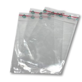 EKNA Ziplock Bags, Pack of 1000, 50 µm, Baggies 60 x 80 cm, Small Zip Bags, Mini Ziploc Available Sizes