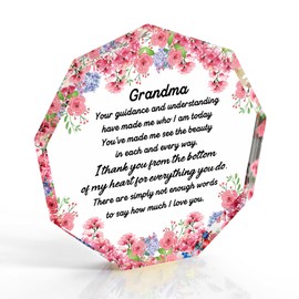 Ktiavo Mothers Day Grandma Gifts Grandma Birthday Gifts Thank You Gift Thinking of You Gifts for Grandma from Granddaughter Grandson Nanny Gifts Nana Gifts Granny Gifts Novelty Gifts Christmas Gifts