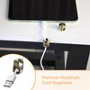 5 Sets Charger Holders for Cords ，Phone Charging Cable Holder，Cord