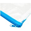 Ark Pencil Case PVC Coloured Zip 200x125mm Clear Assorted Ref