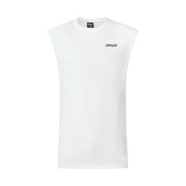 Oakley Camiseta para Hombre, Color Blanco, Tamaño Mediano