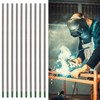 10Pcs TIG Tungsten Electrode WP Green Tip Needles Welding Accessories