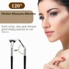 GmwyCzV Pack of 5 Angled Fan-Shaped Eyelash Brush, Foldable Wavy