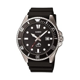 Casio Men's MDV106-1AV 200M Black Dive Watch (MDV106-1A)