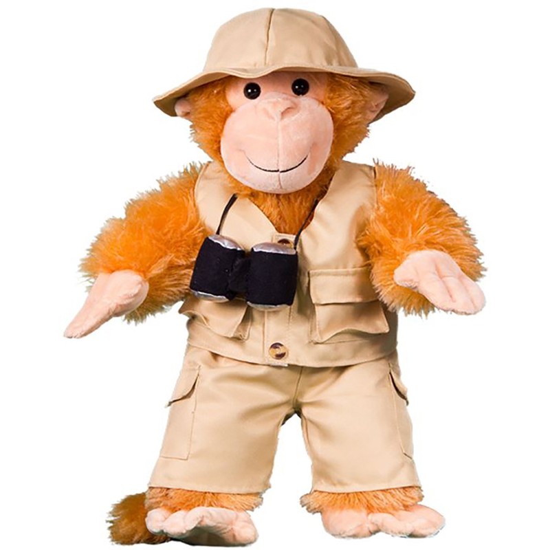 Safari Teddy Bear Outfit (8")