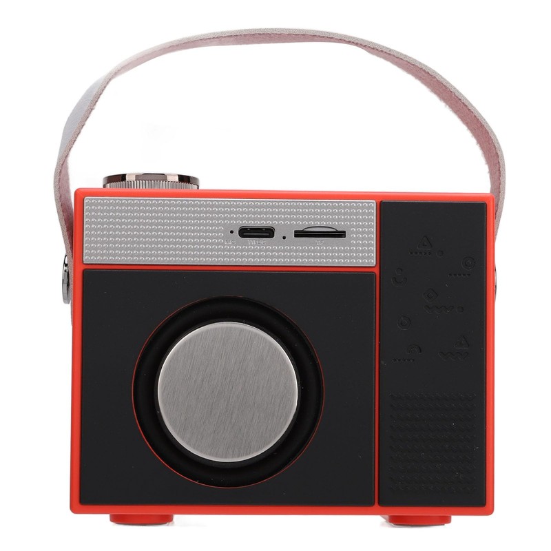 Bluetooth Speaker, 5W Stereo Sound Modern Cute Pixels Style Portable