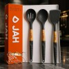 O JAH Non Stick Silicone Cooking Kitchen Utensils Set 3