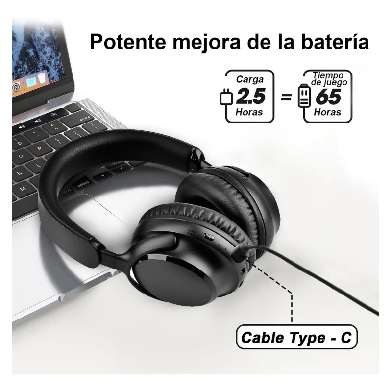 Kuiiyer Auriculares Bluetooth Auriculares inalmbricos Conexin ultrarrpida y estable a