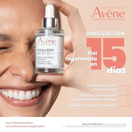 AVENE Hyaluron Activ B3 Sérum Concentrado, Niacinamida y Ácido Hialurónico, Hidratación por 24h, 30 ml