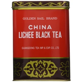 Golden Sail Brand China Lichee Black Tea (1 Lb)