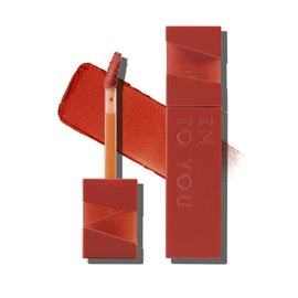 INTO YOU Matte Lipstick Velvet Lip Stain Lip Mud Long Lasting Waterproof Lipstick Lip Gloss Makeup Moisturizing Lipstick for Women(L-Or01)