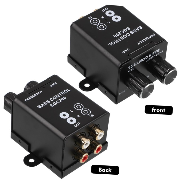 BUGUUYO Audio Amplifier Level Controller Bass Knob Volume Control for
