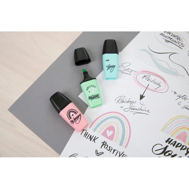 STABILO Boss Mini Pastellove 2.0 Highlighter, Single Pen, Soft Orange