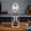 ZAWAYINE Glass Iced Coffee Cold Brew Drip Tower Coffee Filter