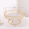 Countertop Fruit Bowl Multi Purpose Large Capacity Metal Wire Basket