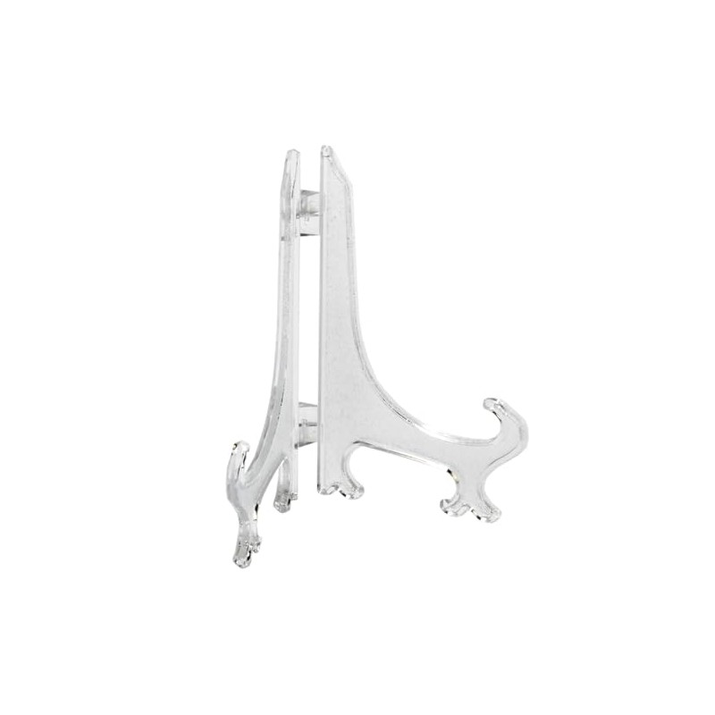 TRIPAR Frosted Plastic Display Stand - 5" | Perfect for