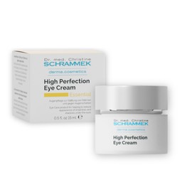Schrammek High Perfection Eye Cream (0.5 fl oz) - Eye Care Product - Reduces Lines & Shadows Under the Eyes - Caffeine Eye Cream - Skin Care - Dr