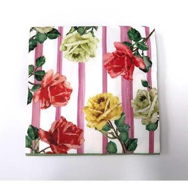 MACKENZIE-CHILDS Dinner Paper Napkins, Stylish Paper Dinner Napkins, Garden Gala