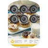 Wilton 2105-2390 Molde para hornear donas, antiadherente, 12 cavidades