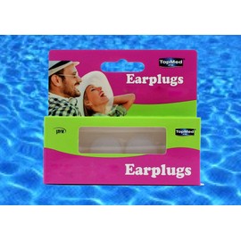 Top Med Soft Silicone Earplugs Value Pack, 2 Pairs