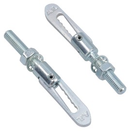 AB Tools Antiluce Drop Catch Anti-Luce Fasteners M8 x 38mm Tail Gate Trailers Gates 6pc