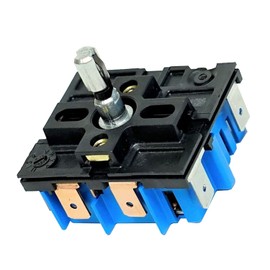 [WB24X25013 Switch OEM Mania] WB24X25013 4464832 New OEM Produced Electric Range Surface Element Infinite Control Switch Replacement Part, Model Specific Not Universal