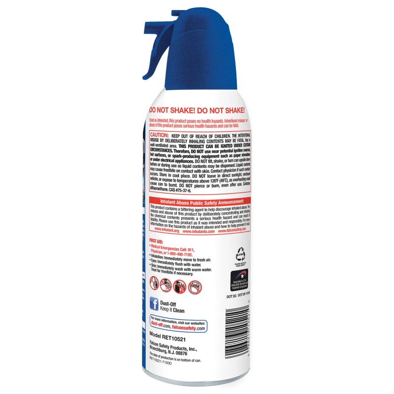 Dust-Off® DUST-OFF RET10522 Compressed Gas Duster (2 Pack)