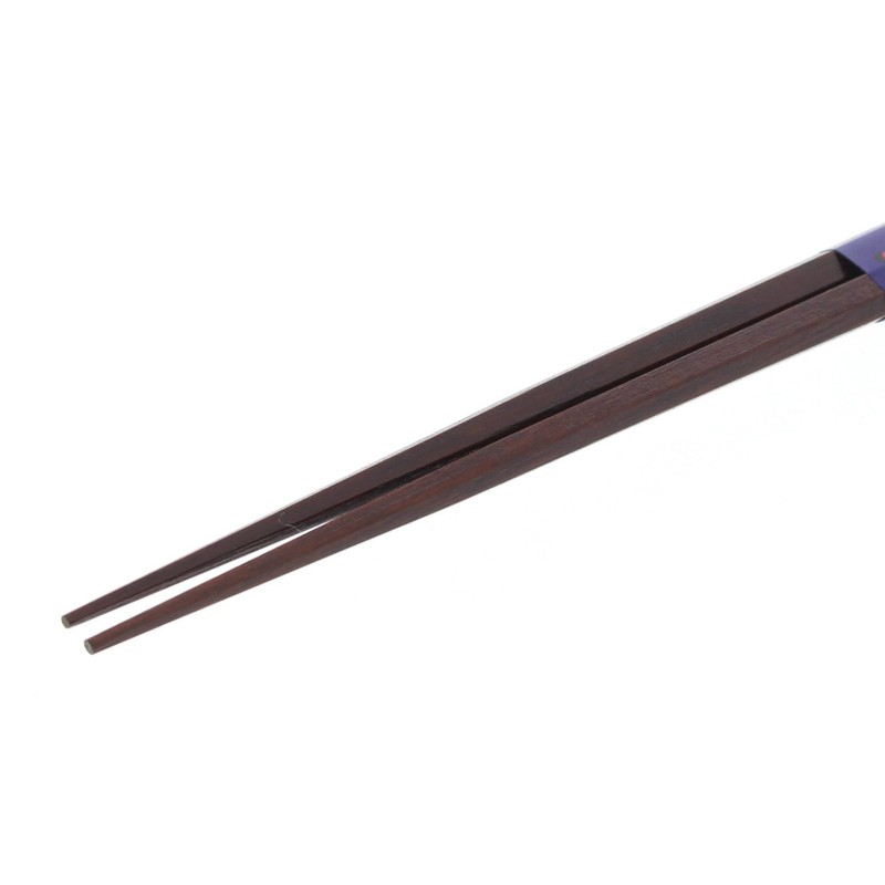Chopsticks Hexagonal Maple Lacquer Painted 9.1 inches (23 cm)