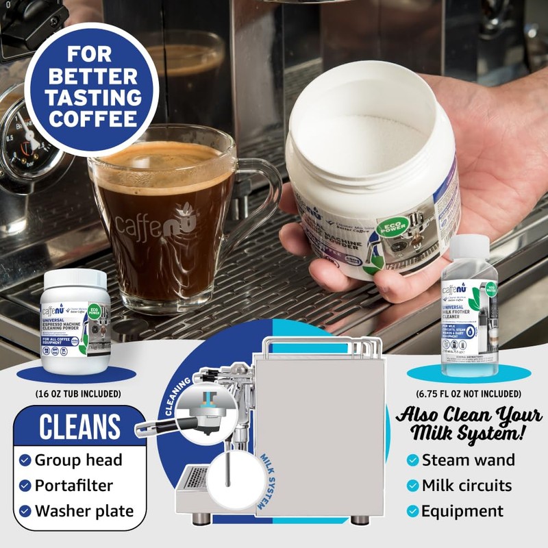 Coffee Machine Cleaner Powder 450G - Espresso Machine Cleaner for