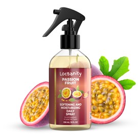 Locsanity Locsanity Daily Moisturizing Spray for Dull, Dry Locs C Passion Fruit Hair and Scalp Moisturizer for Dreadlocks, Sisterlocks, Microlocks, Braids to Control Oil and Frizz (8 fl oz)