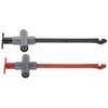 2 Pieces P5010 Multimeter Puncture Probe Wire Piercing Probe Clip