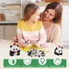 Xbessc 3-in-1 Panda Building Blocks Set, Panda Bricks, Mini Clamping