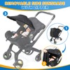 Orzbow Stroller Sun Shade Cover, Removable Stroller Shade Extender with