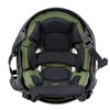 Yzpacc Airsoft Helmet Padding Helmet Pads Set, Second Generation Green