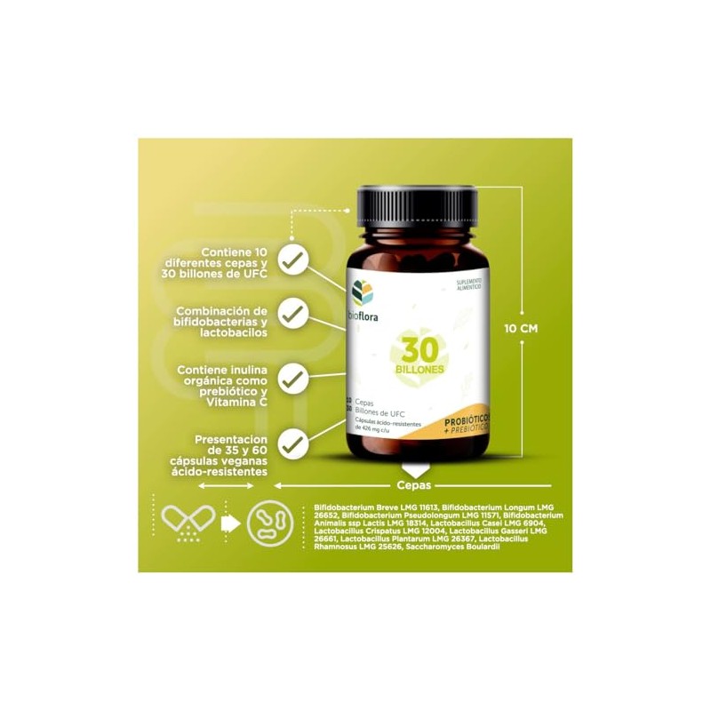 Pack Probióticos BIOFLORA Woman y 30 Billones Para la Mujer