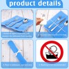 Saintrygo 6 Pieces Anti Tarnish Silver Storage Bags silverware Blue