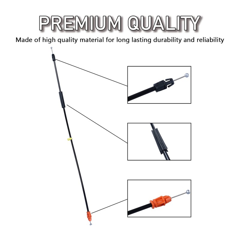 Door Latch Cable Compatible with 2007-2014 Chevy Silverado Tahoe Yukon