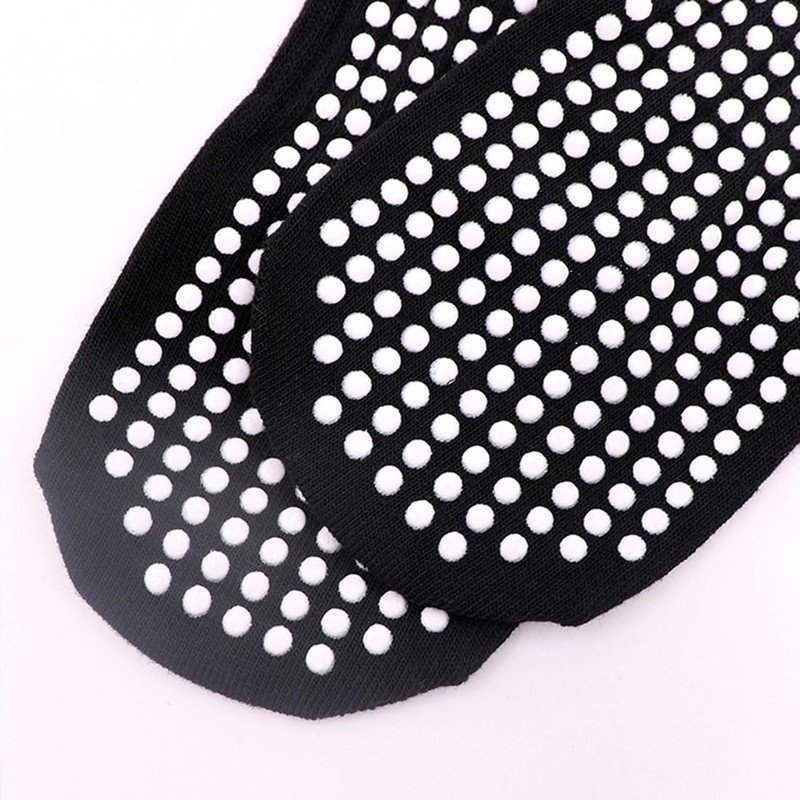 BANSHAN Womens Non Slip Grip Yoga Socks black,ladies Anti-slip Pilates