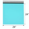 UCGOU Poly Mailers 24x24 Inch Teal 50 Pack Extra Large