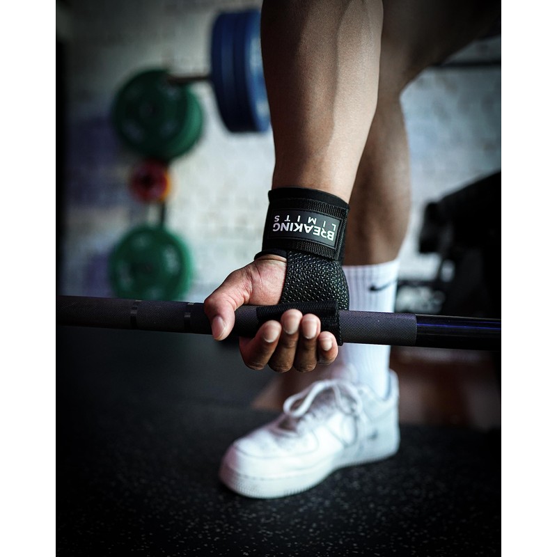 Breaking Limits Fast Grip Lifting Straps Strength Training - Non-Slip
