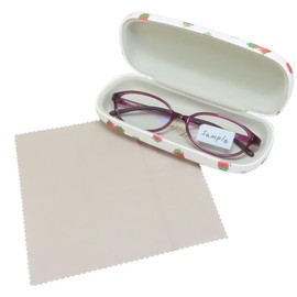 Glasses Case with Cloth / Columbery Friends Hill Hard Type Gift Goods Mail Order